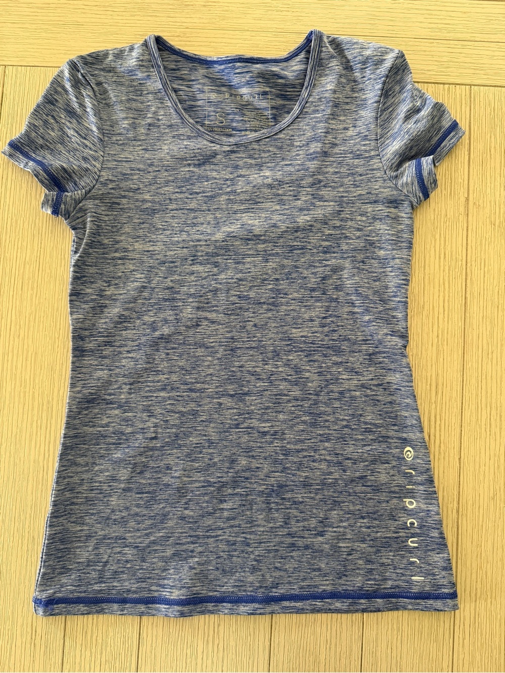 Rip Curl Blue Heather Short Sleeve Performance Tee